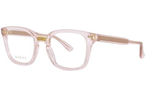 gucci brown and pink eyeglasses